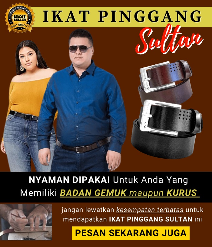 ikat pinggang sultan real